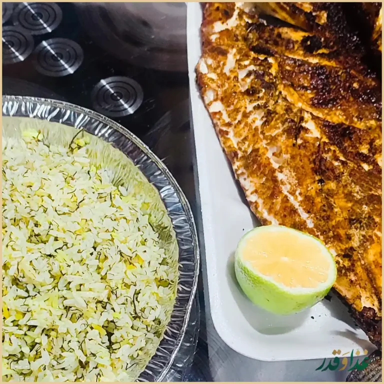 ماهی کبابی خان دایی ماهی زنده