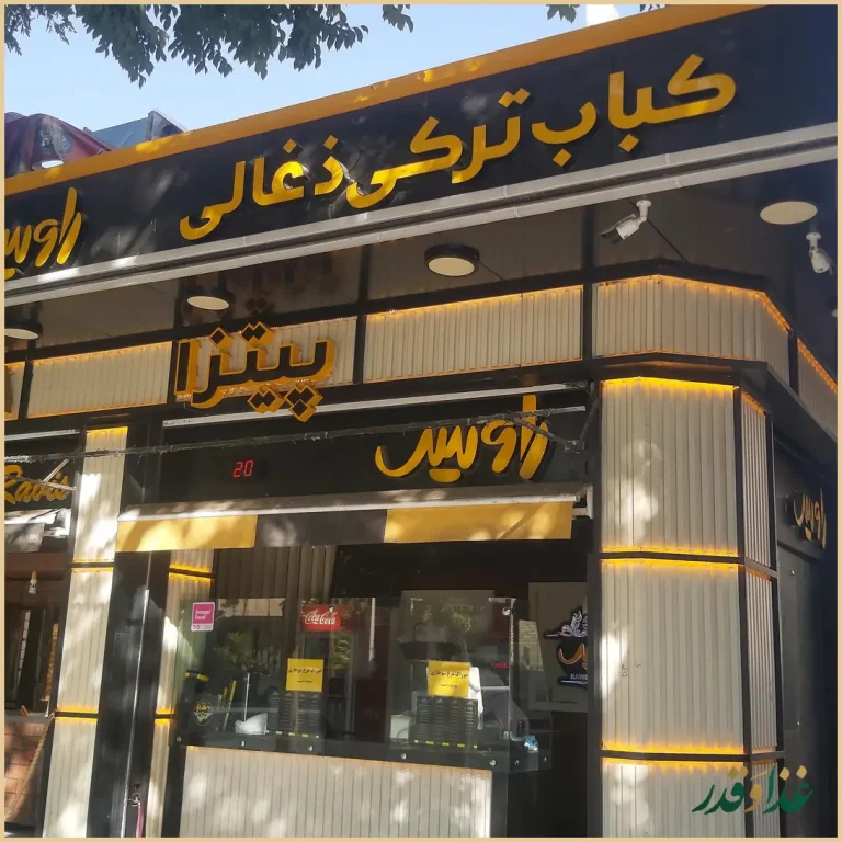 کباب ترکی و همبرگر راویس