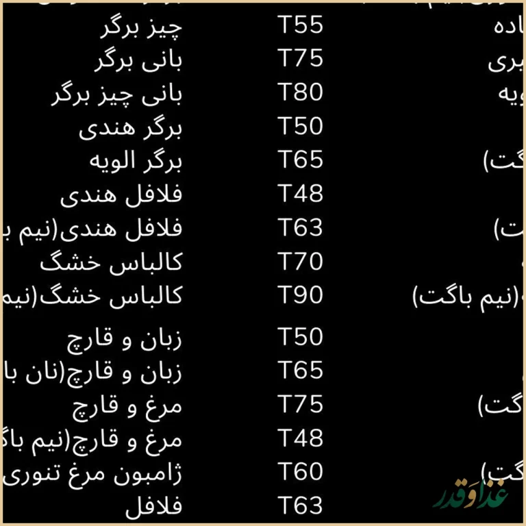 فست فود رئیسی(شعبه دیگری ندارد)