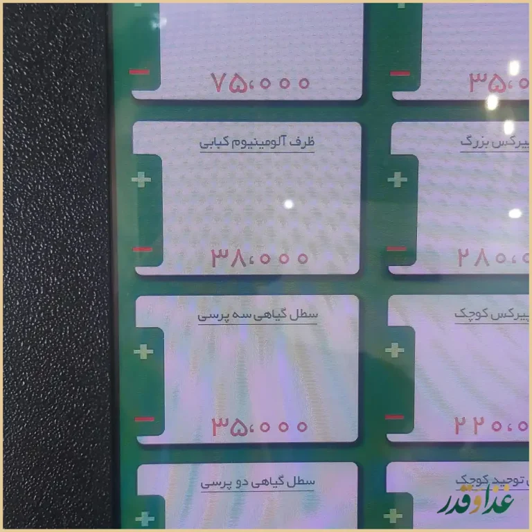 تهیه غذای سعید نایب