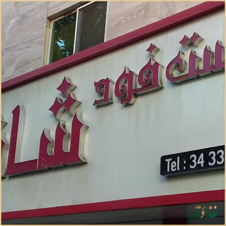 فست فود شانیذ