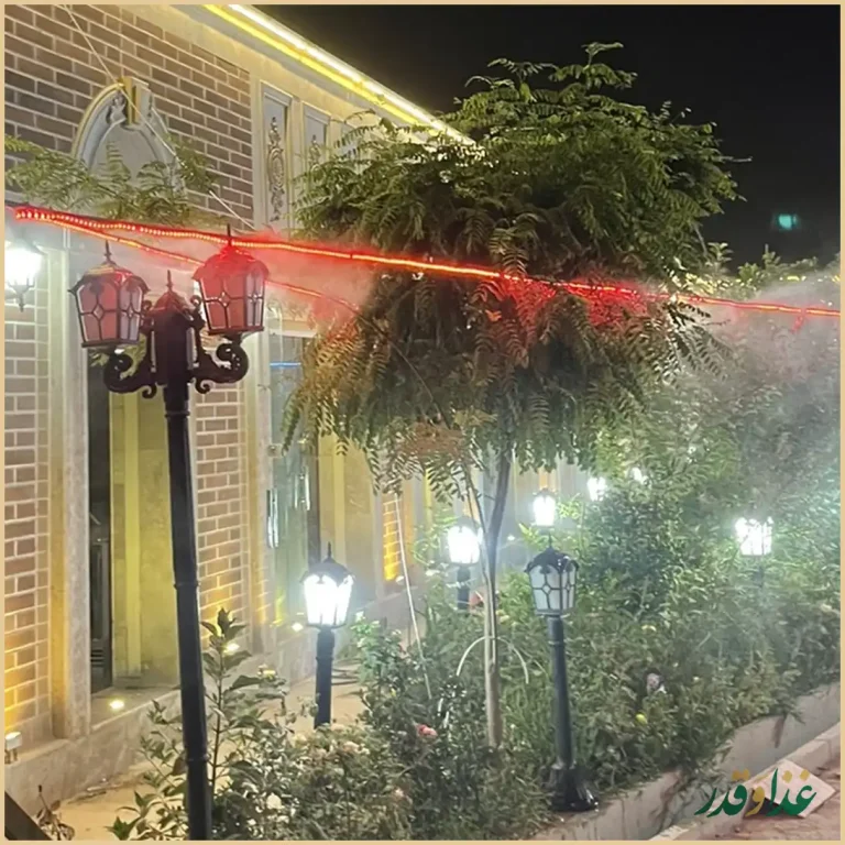 باغ رستوران عمارت نیاوران