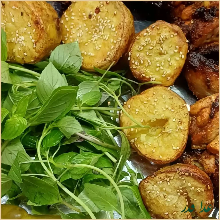 مرغ بریان شاندیز