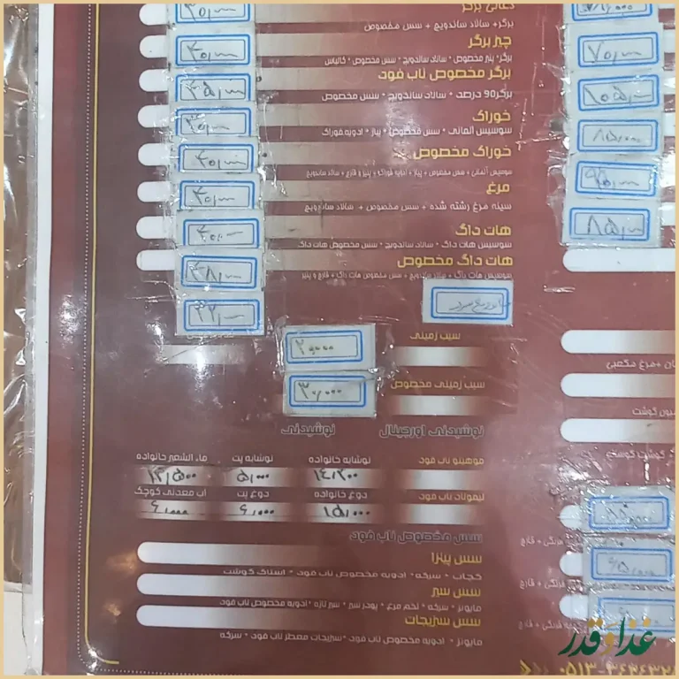 فست فود ناب فود