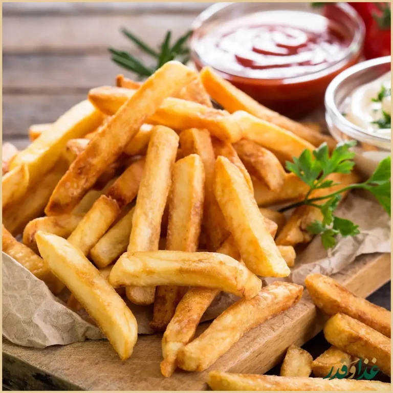 فست فود وقت سیب‌ زمینی و برگر