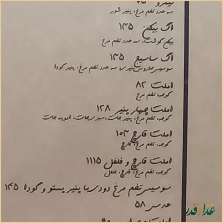 کافه رستوران خیابان سی‌ام