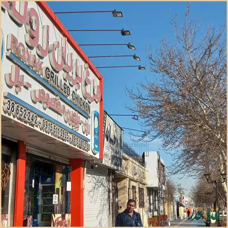 مرغ بریان روناک