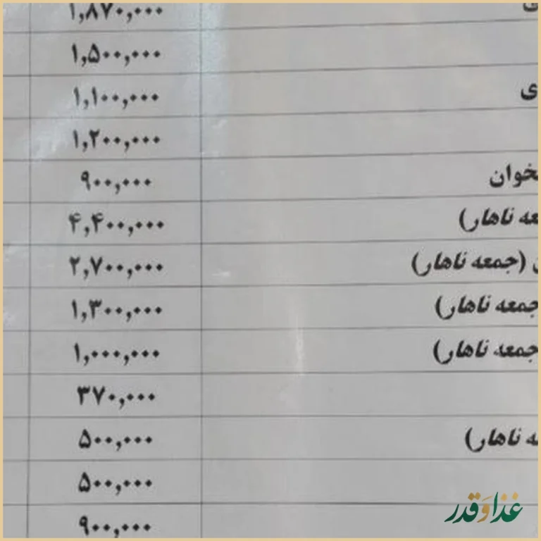 رستوران ستایش کانون بازنشستگان آجا