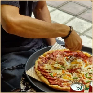 برگر زغالی هفده